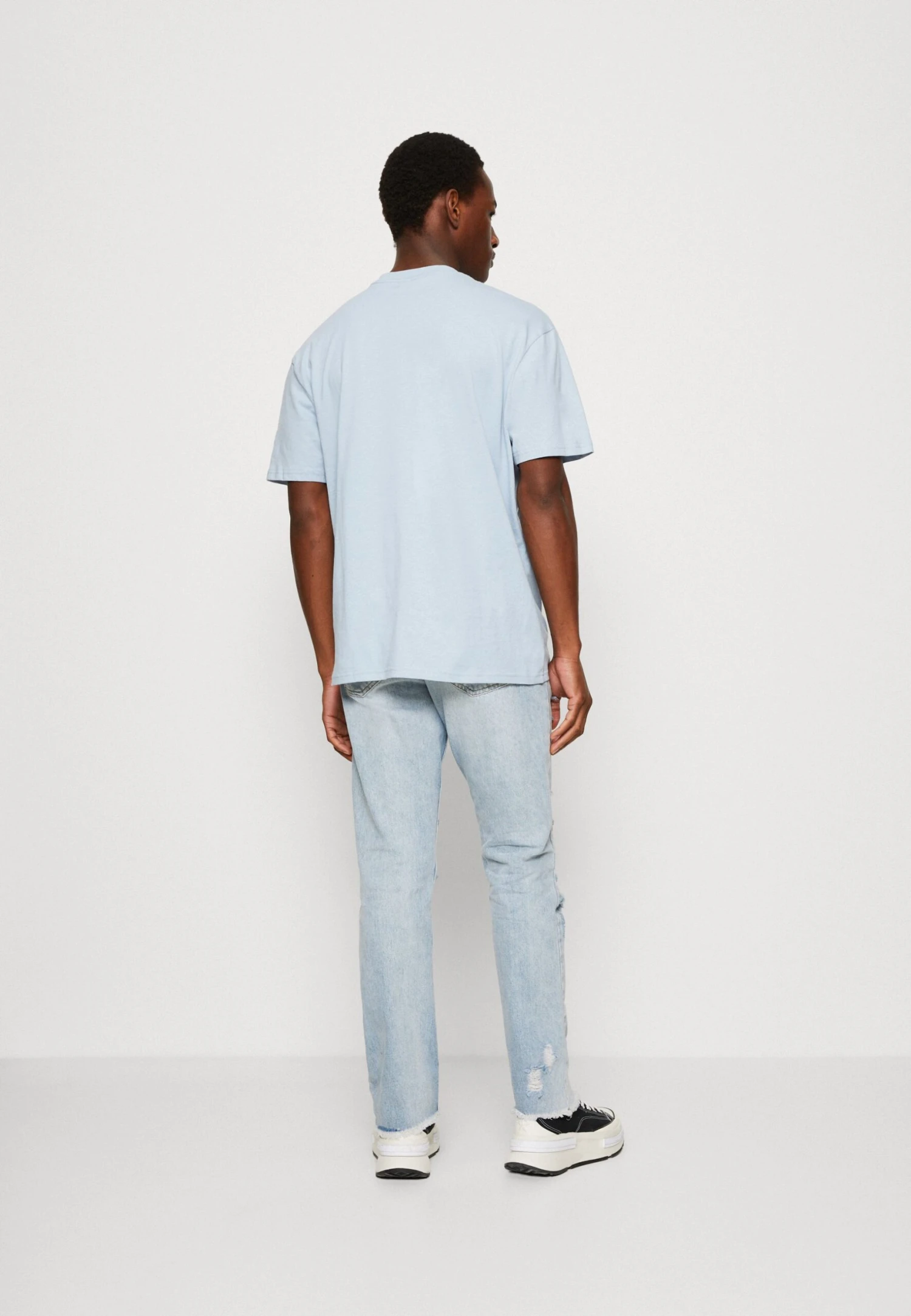 YOURTURN Unisex - T-Shirt Print - Light Blue - Afbeelding 3