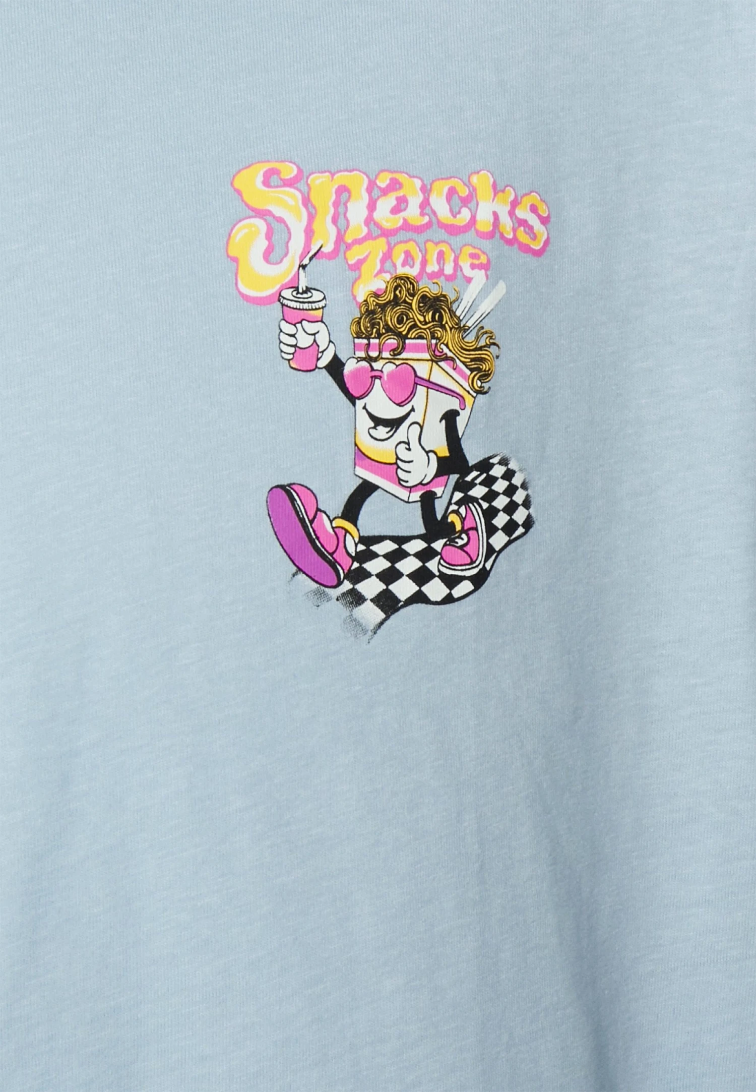 YOURTURN Unisex - T-Shirt Print - Blue - Afbeelding 5