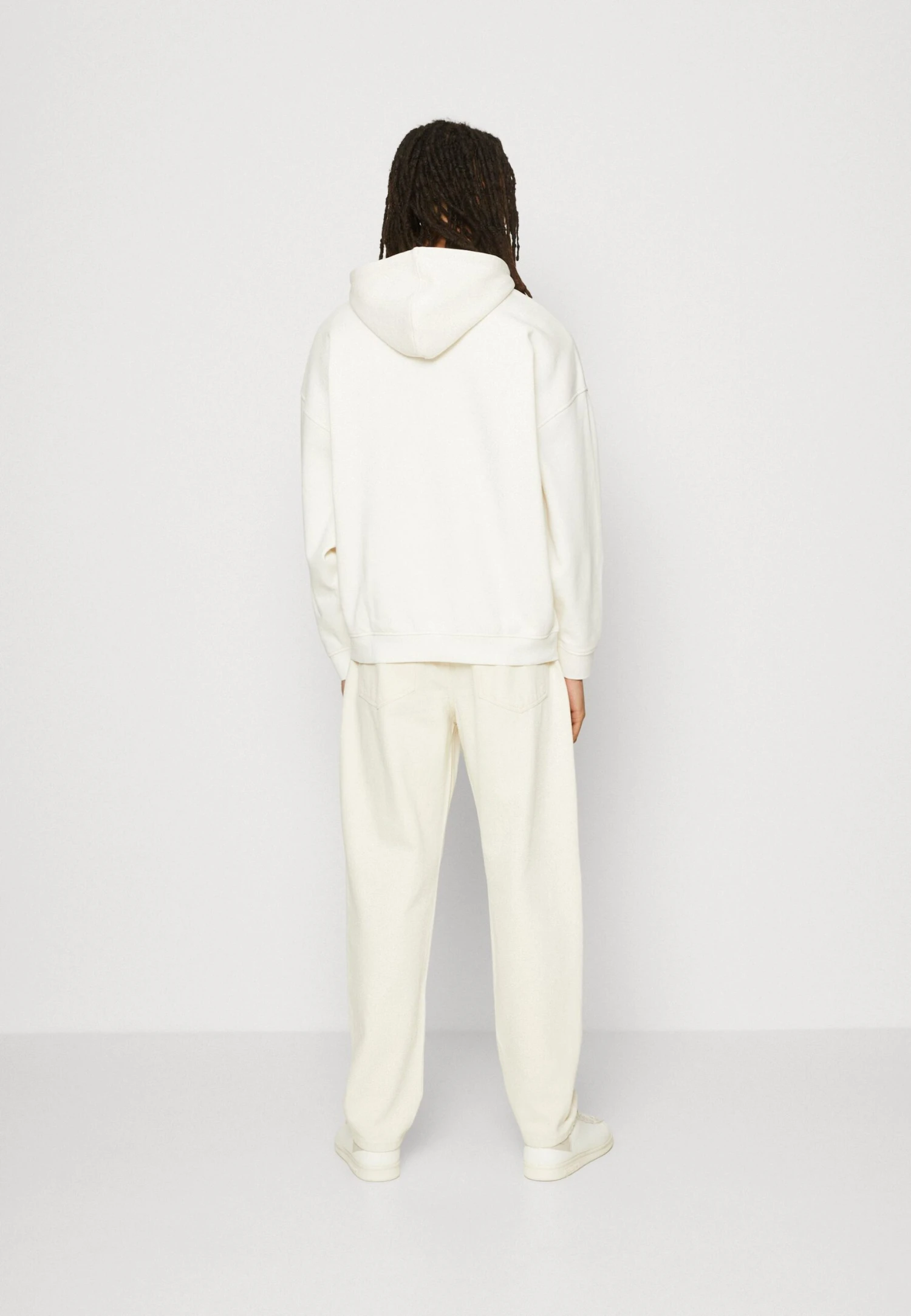YOURTURN Super Oversized Unisex - Hoodie - Off White - Afbeelding 3