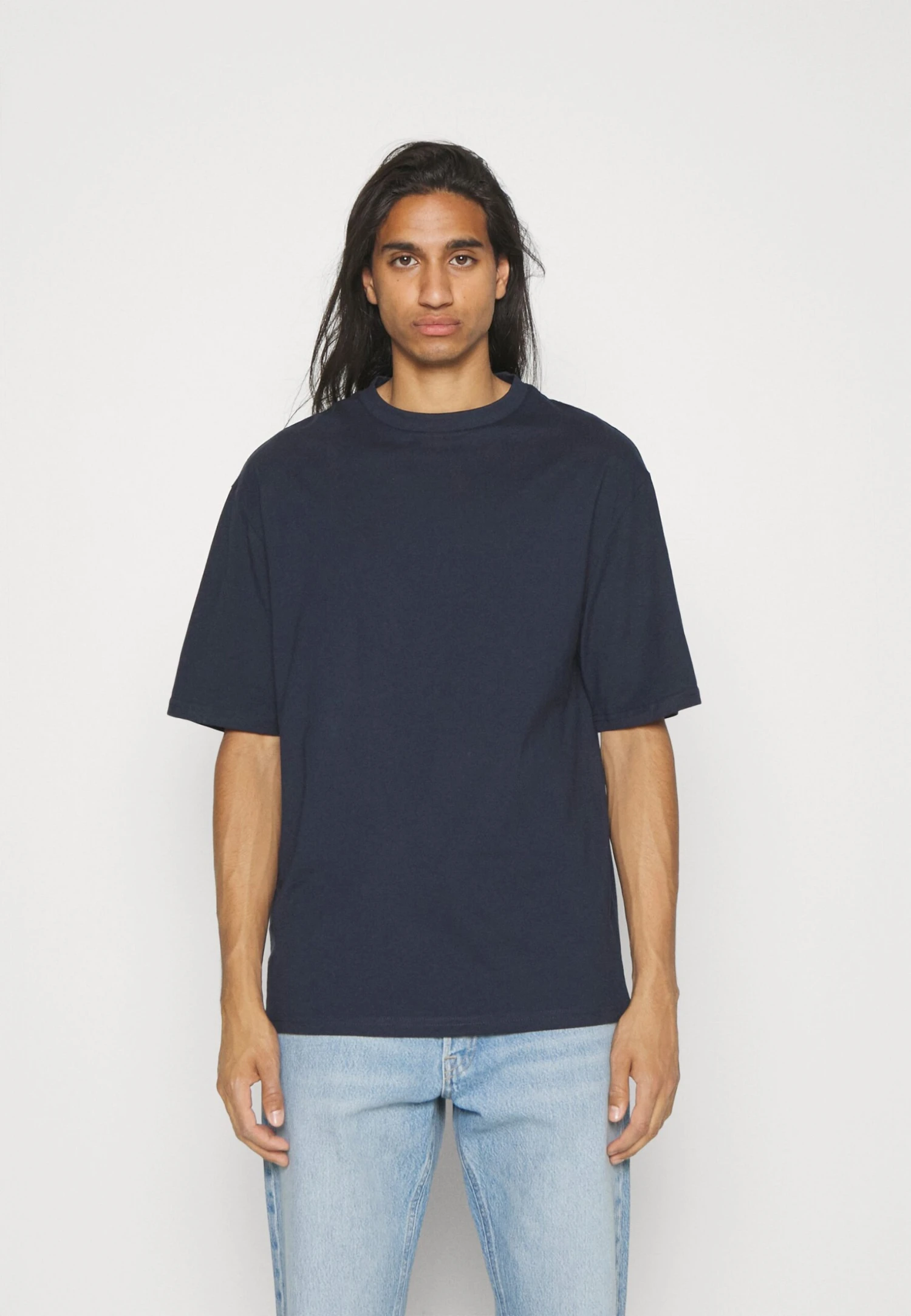 YOURTURN 3Pack Unisex - T-Shirt Basic - Olive, Beige, Dark Blue - Afbeelding 2