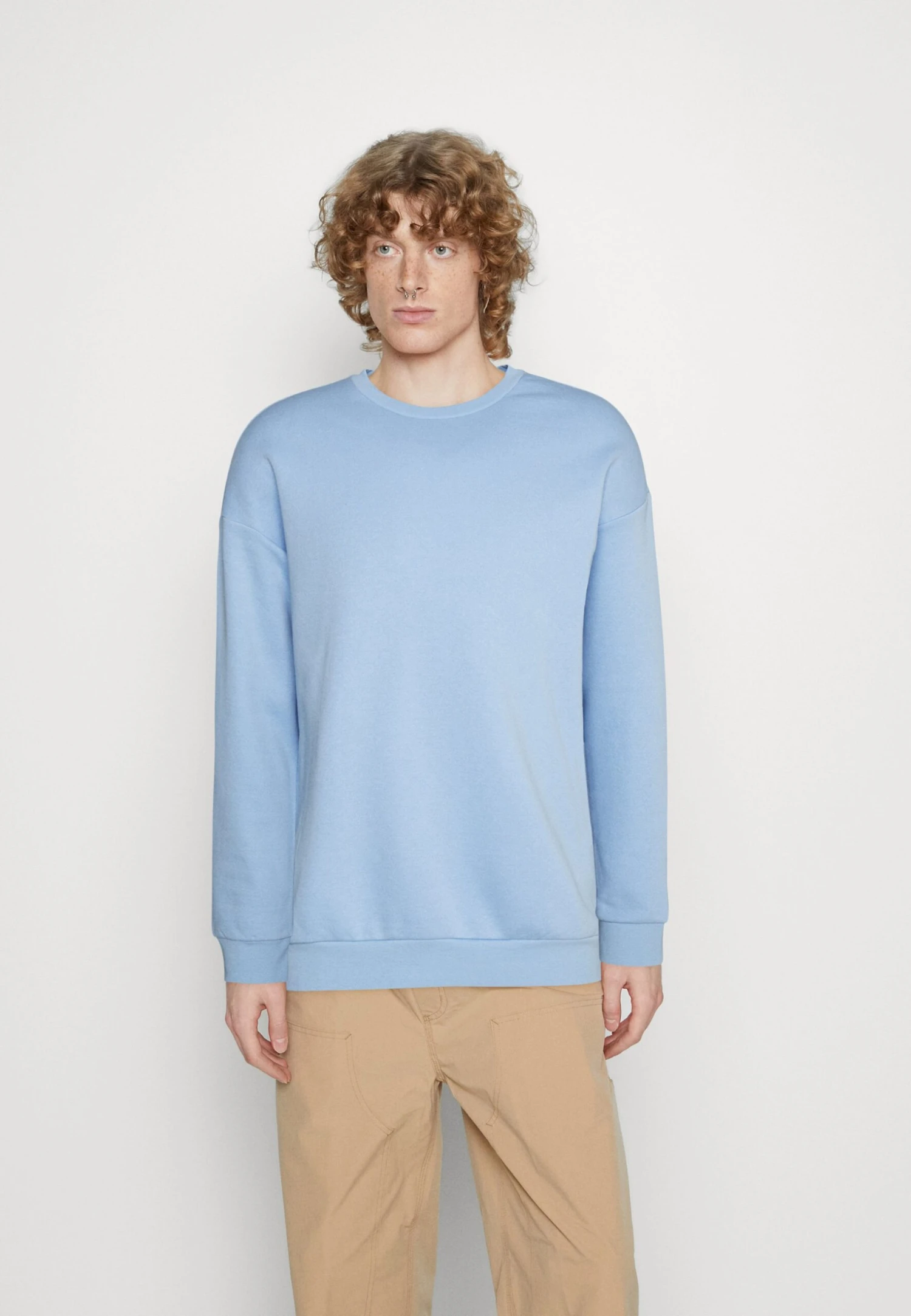 YOURTURN Unisex 2 Pack - Sweater - Light Blue/Mottled Grey - Afbeelding 4