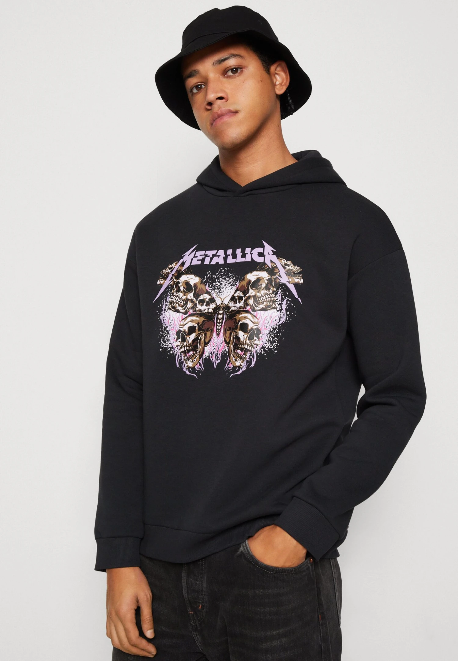 YOURTURN Metallica Unisex - Hoodie - Black - Afbeelding 4
