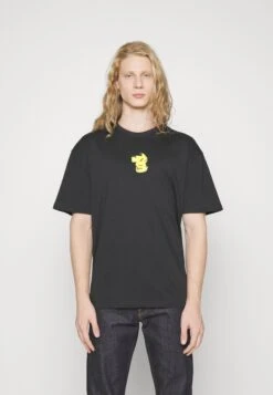 YOURTURN Pokemon Pikachu Unisex - T-Shirt Print - Black