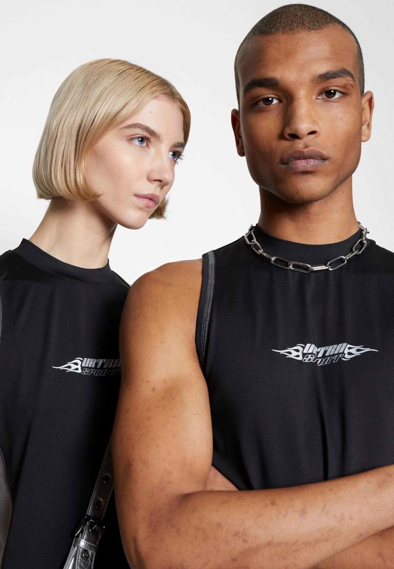 YOURTURN Unisex - Top - Black - Afbeelding 4