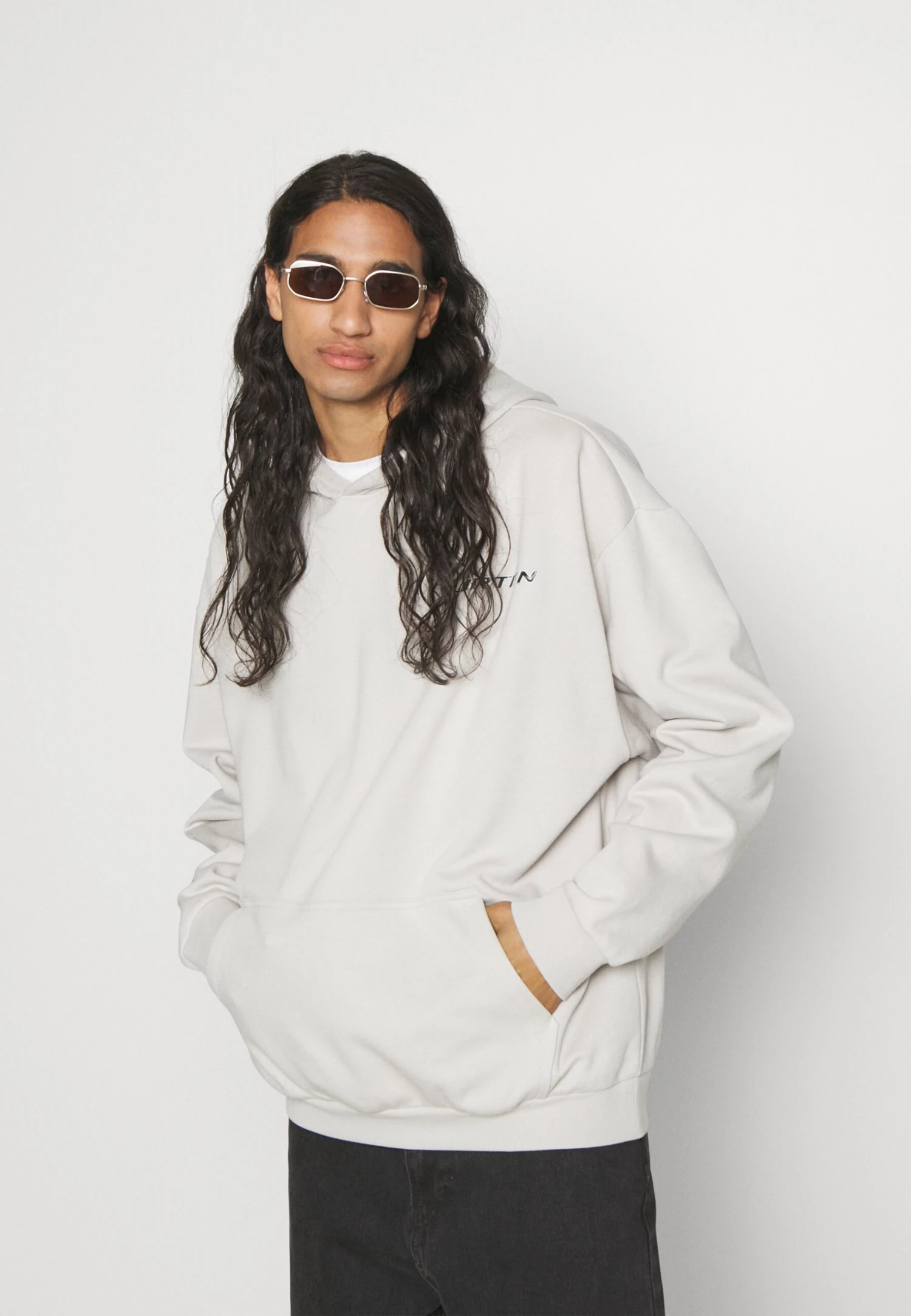 YOURTURN Unisex - Hoodie - Light Grey - Afbeelding 4