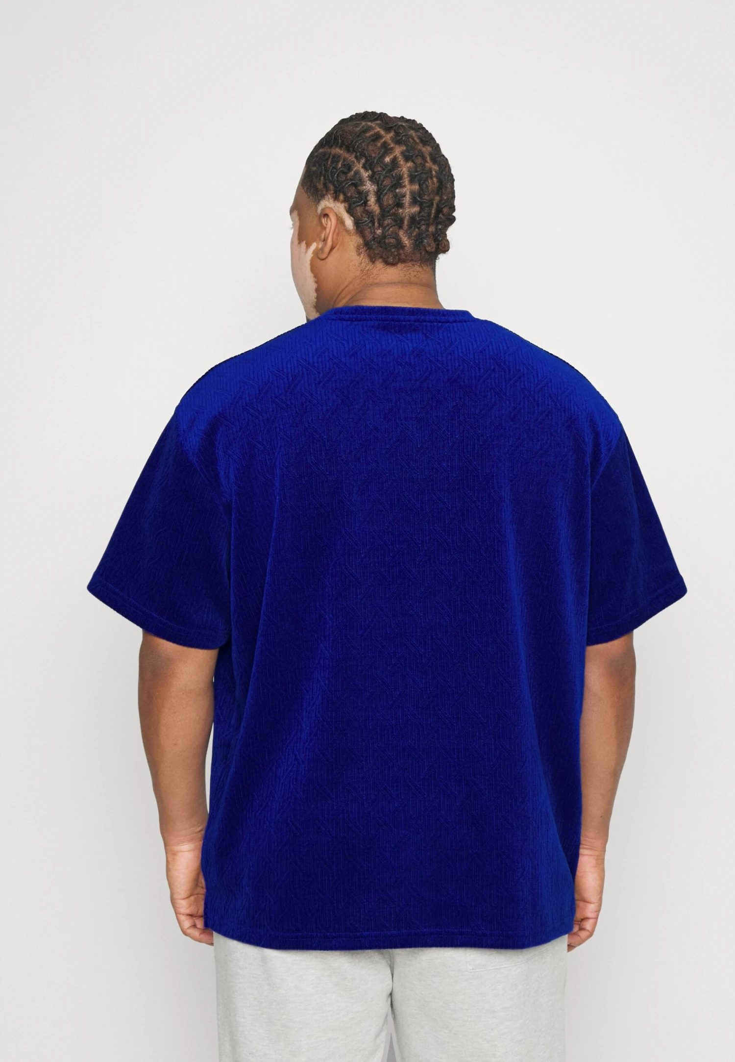 YOURTURN Unisex - T-Shirt Basic - Dark Blue - Afbeelding 3