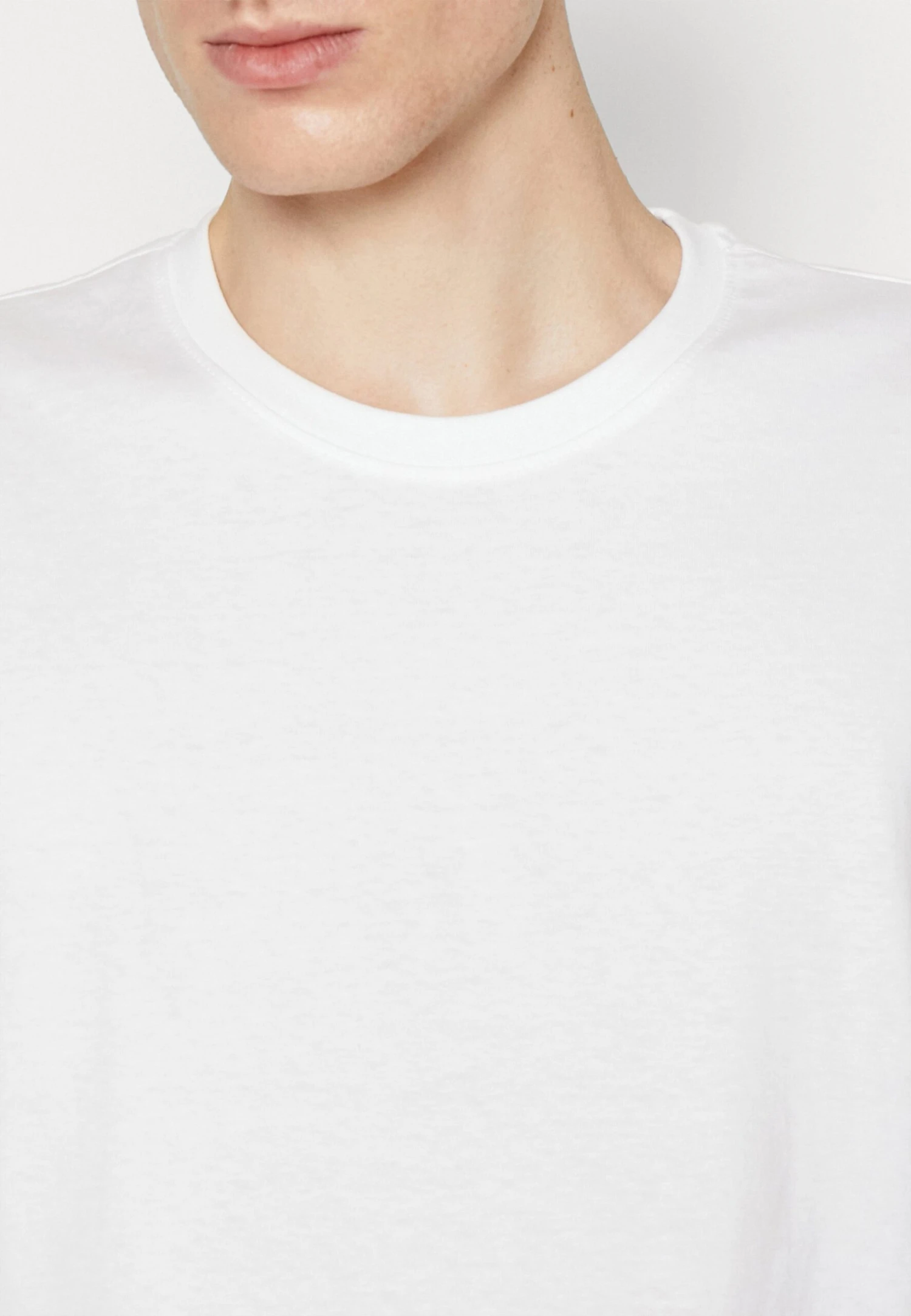 YOURTURN Unisex 5 Pack - T-Shirt Basic - White/Olive /Black - Afbeelding 8