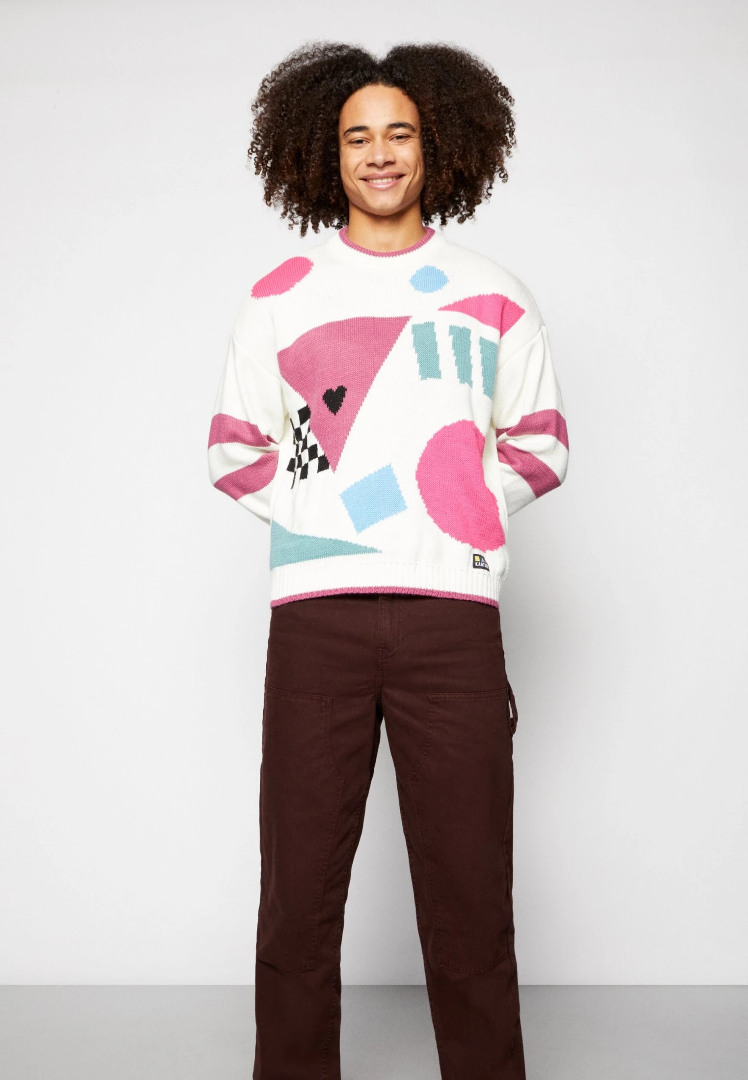 YOURTURN Workwear Unisex - Relaxed Fit Jeans - Brown - Afbeelding 4