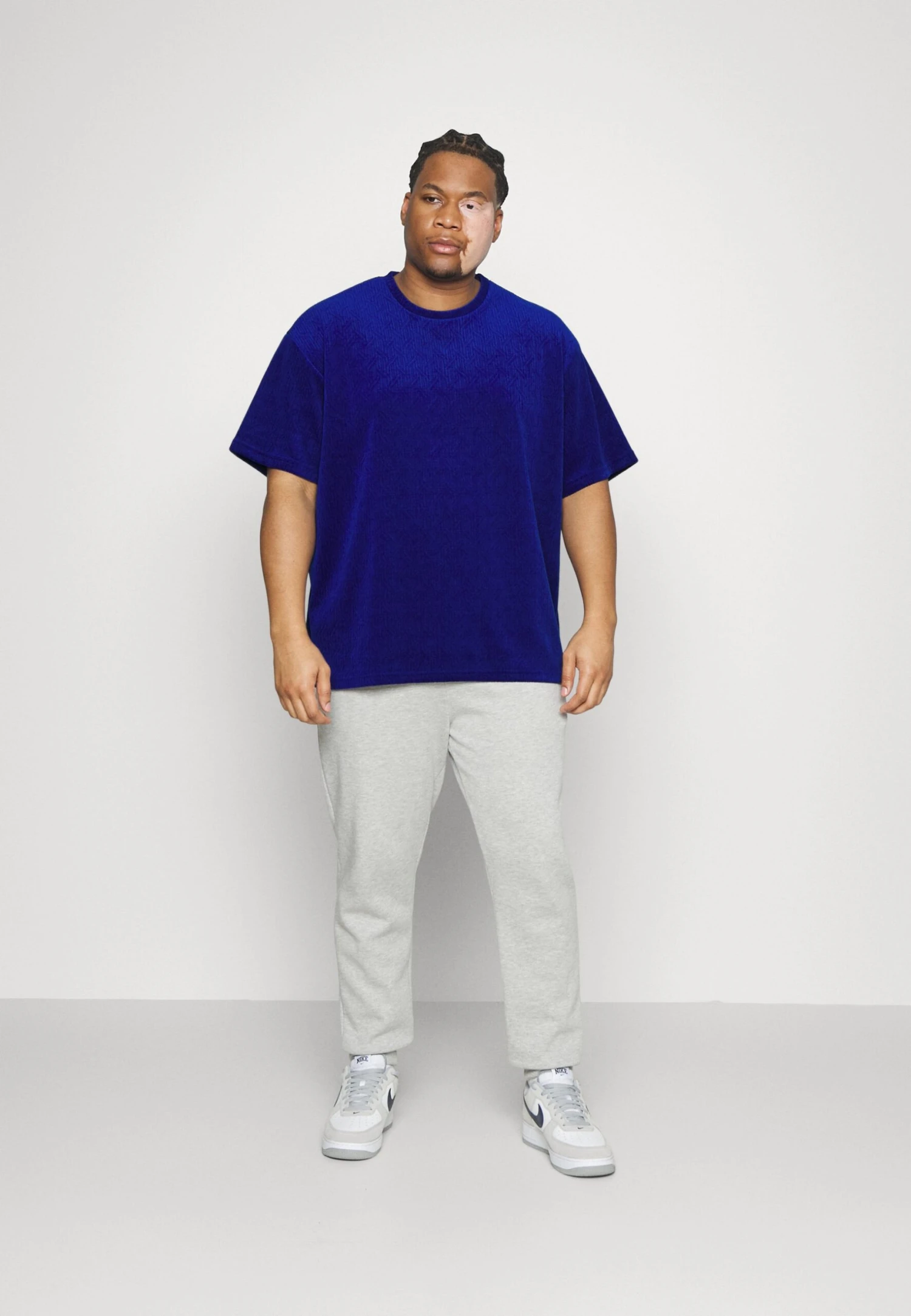 YOURTURN Unisex - T-Shirt Basic - Dark Blue - Afbeelding 2