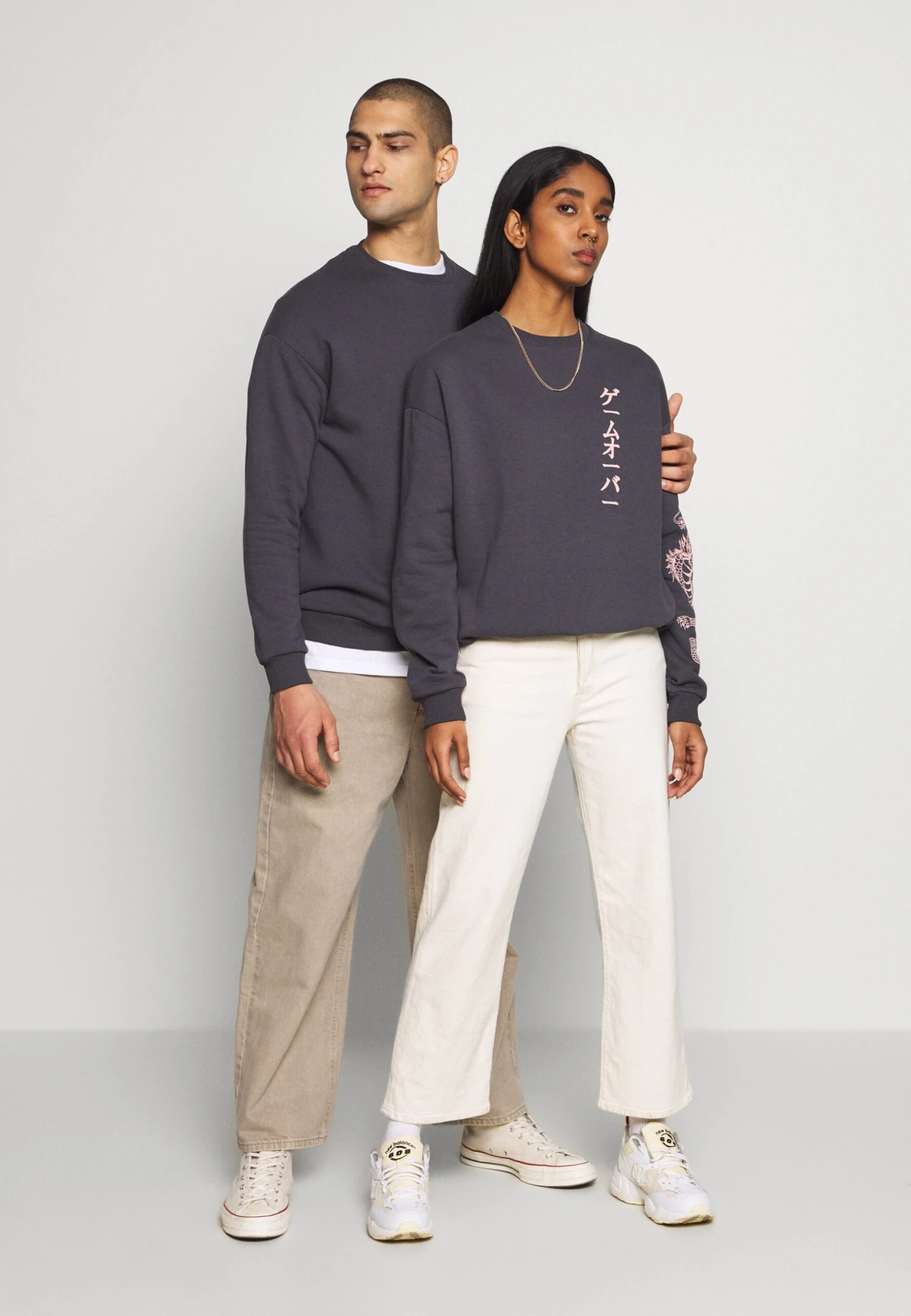 YOURTURN Sweater - Dark Gray - Afbeelding 2