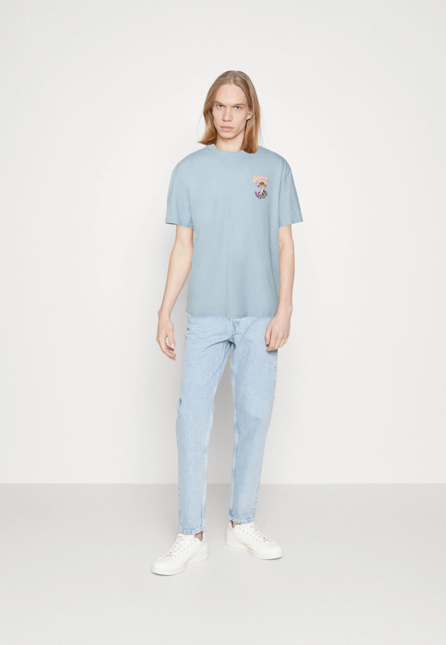 YOURTURN Unisex - T-Shirt Print - Blue - Afbeelding 2