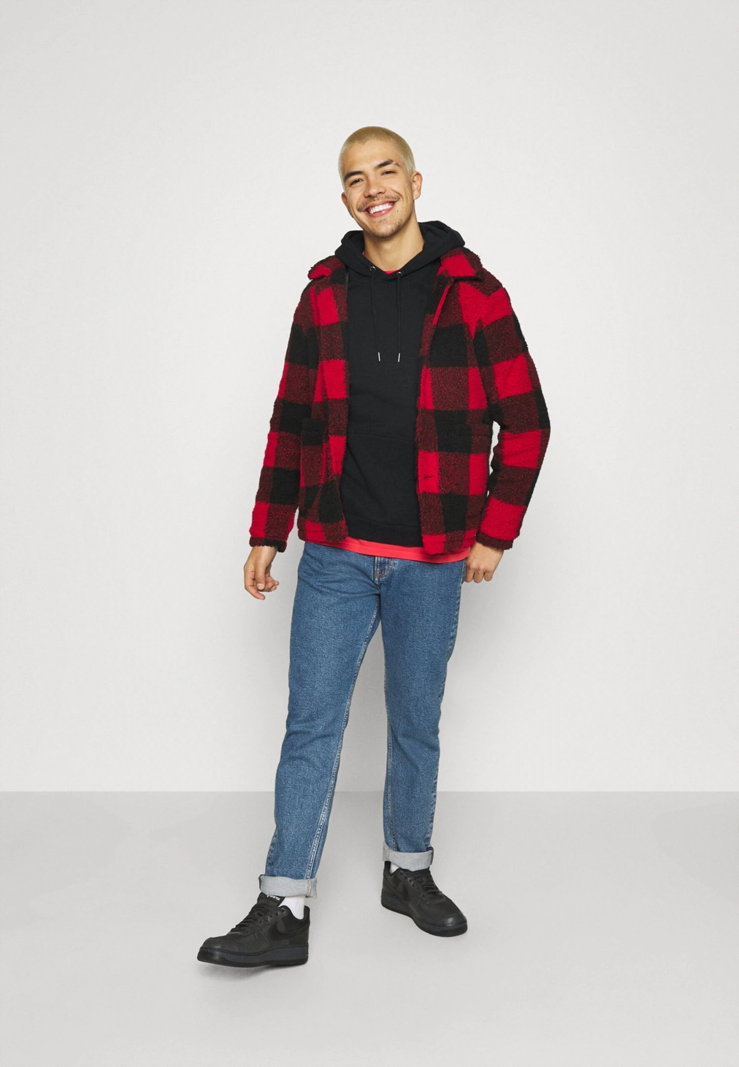 YOURTURN 2 Pack Unisex - Hoodie - Black