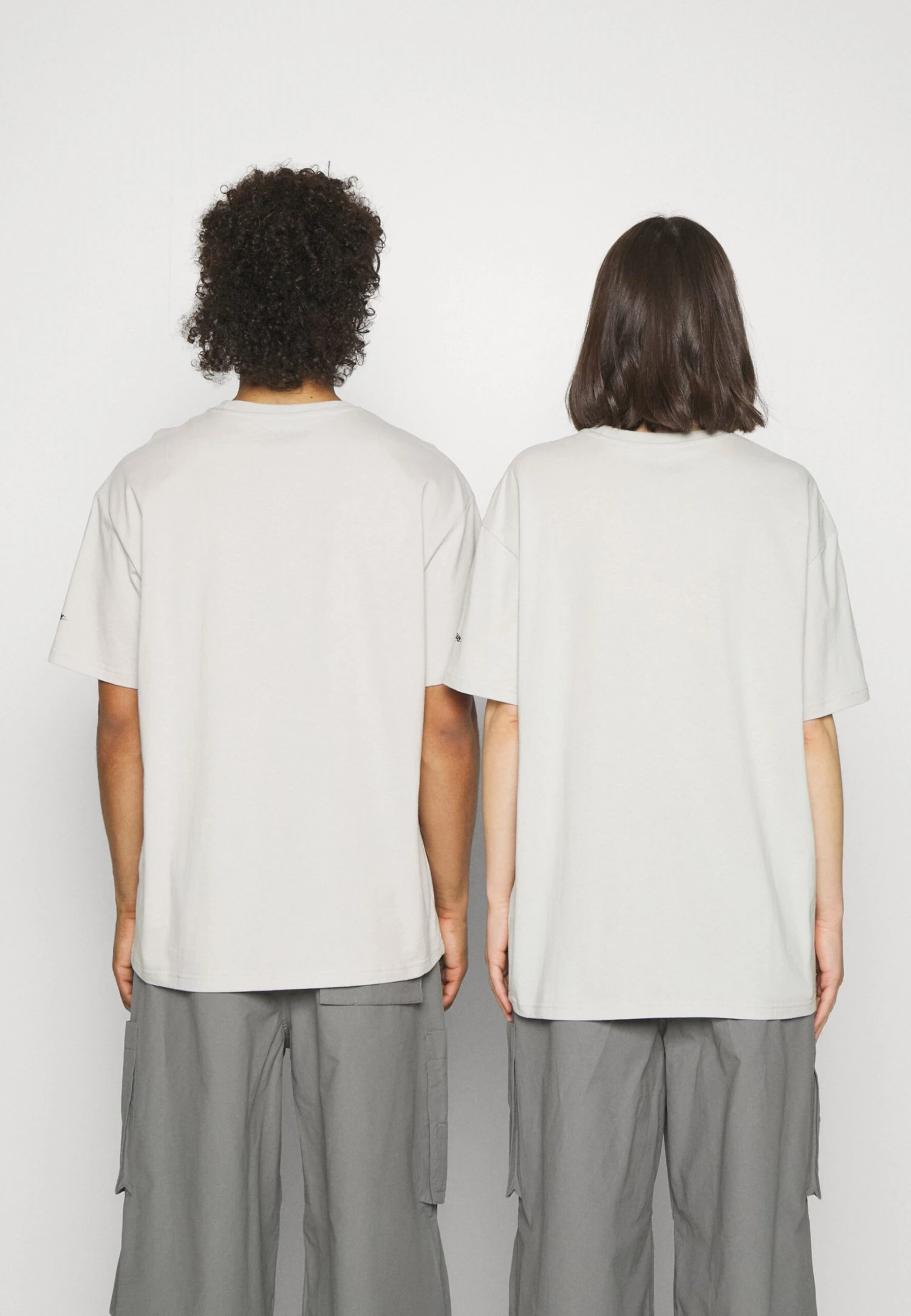 YOURTURN Unisex - T-Shirt Print - Light Grey - Afbeelding 3