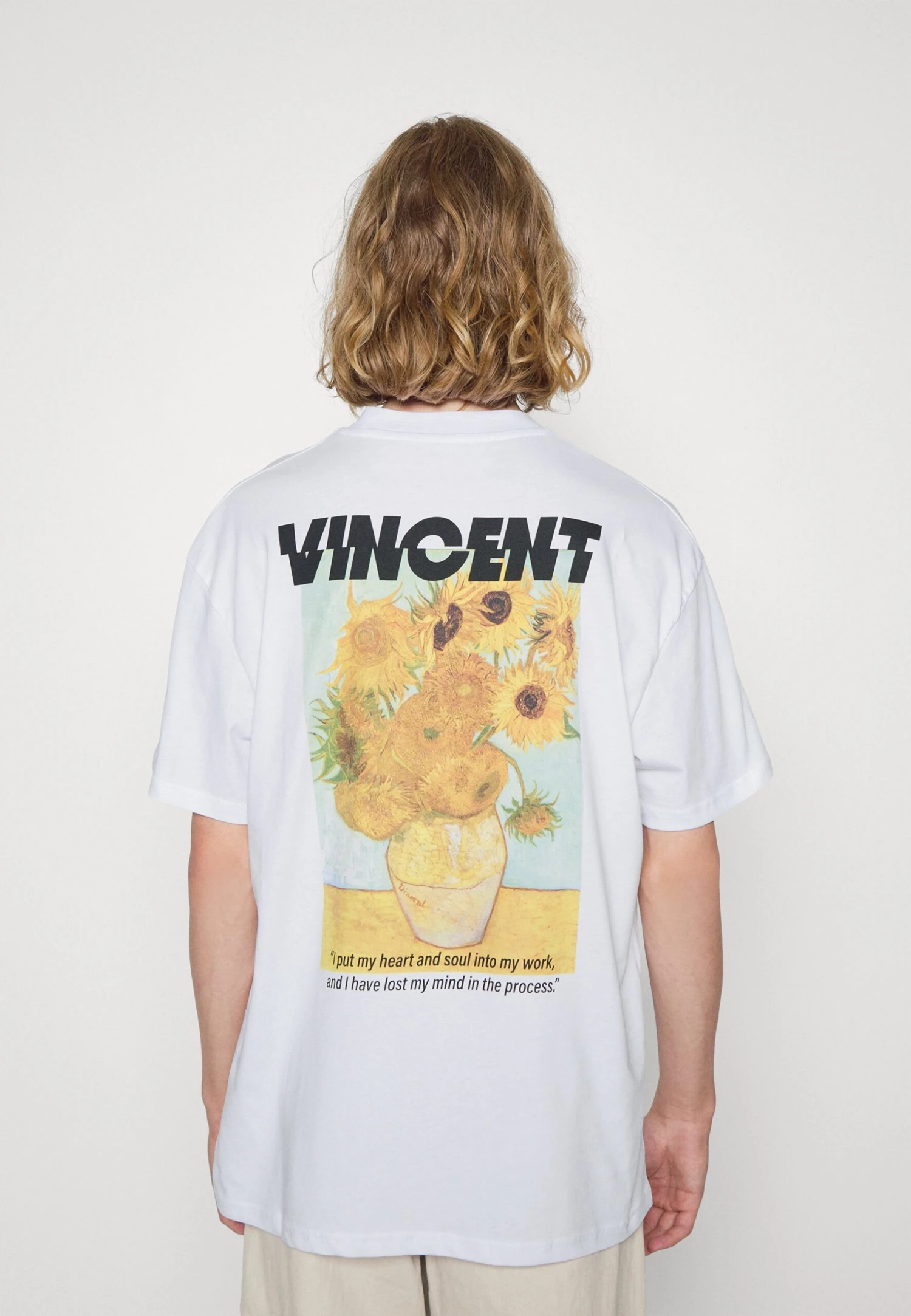 YOURTURN Unisex - T-Shirt Print - White