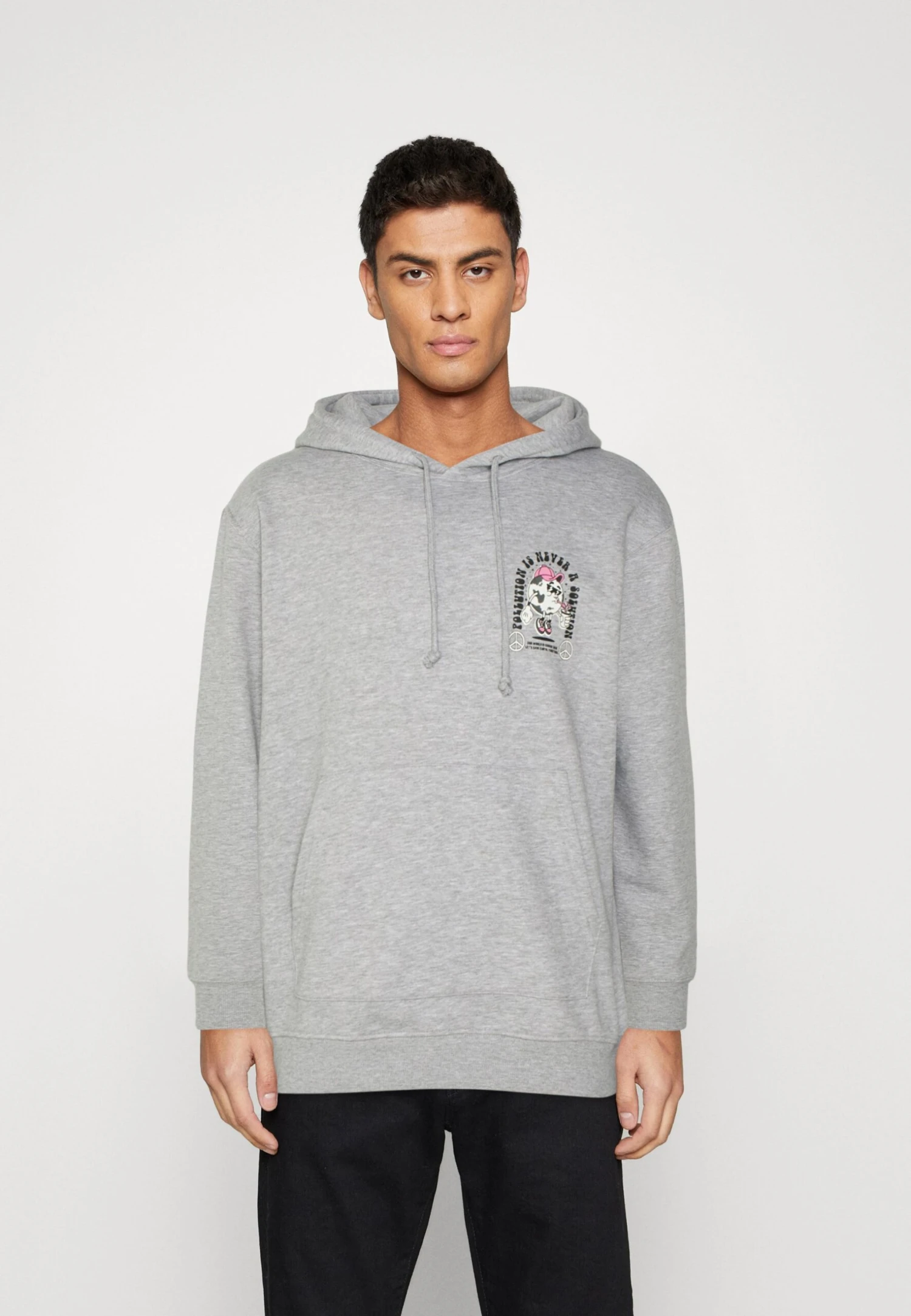 YOURTURN Unisex - Hoodie - Grey - Afbeelding 3