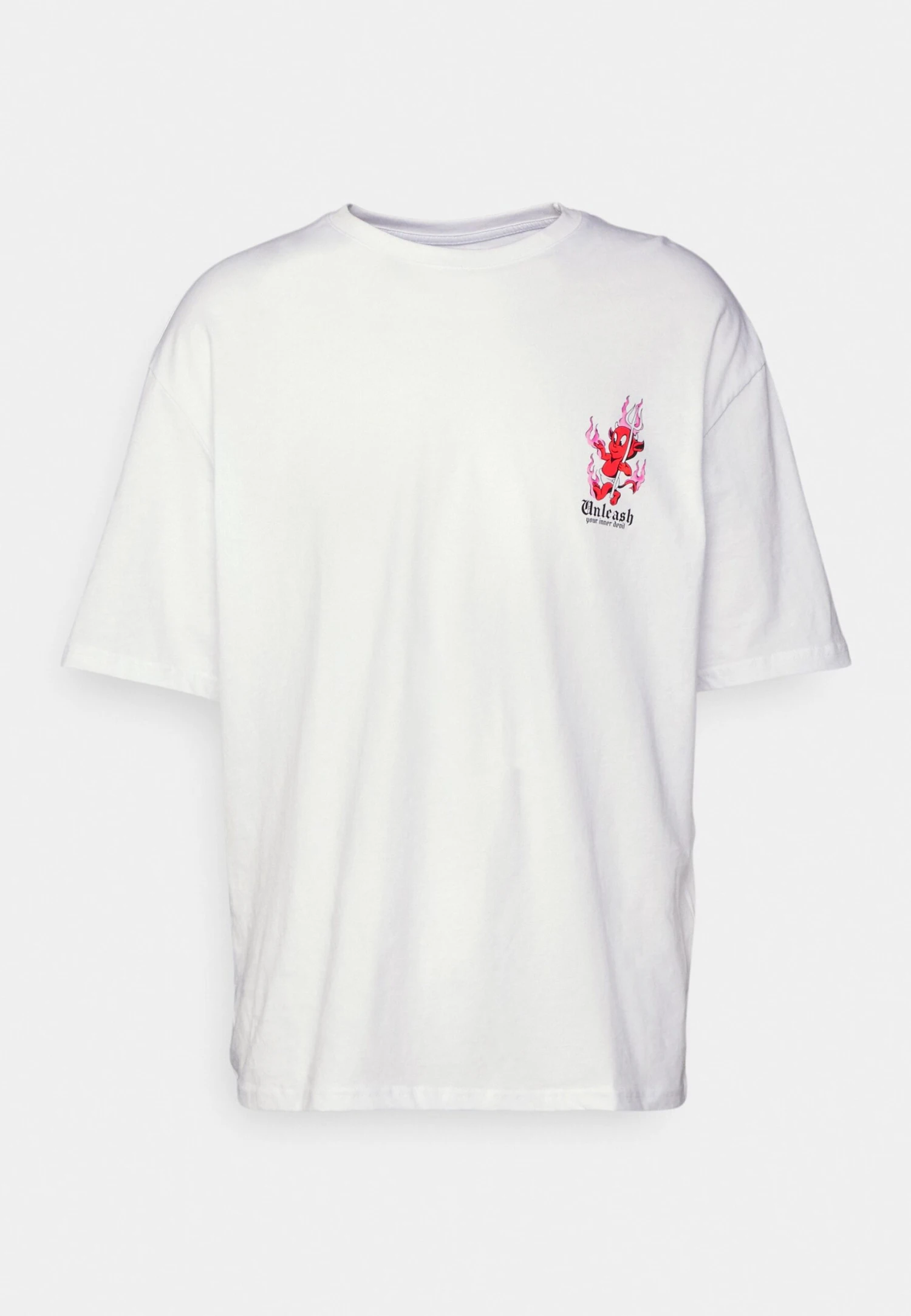 YOURTURN Unisex - T-Shirt Print - White - Afbeelding 5