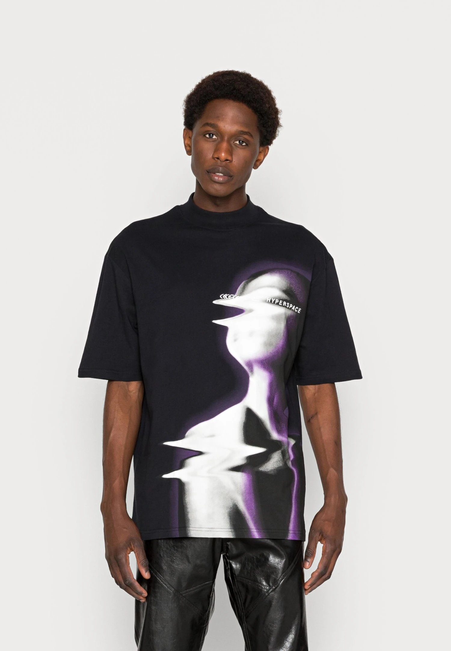 YOURTURN Unisex - T-Shirt Print -Black