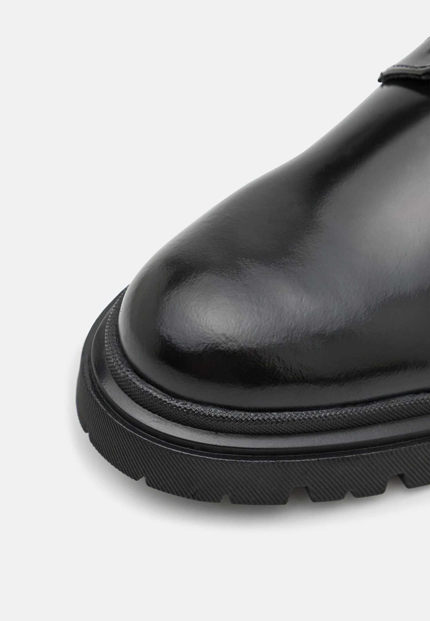 YOURTURN Leather Unisex - Sportieve Veterschoenen - Black - Afbeelding 6