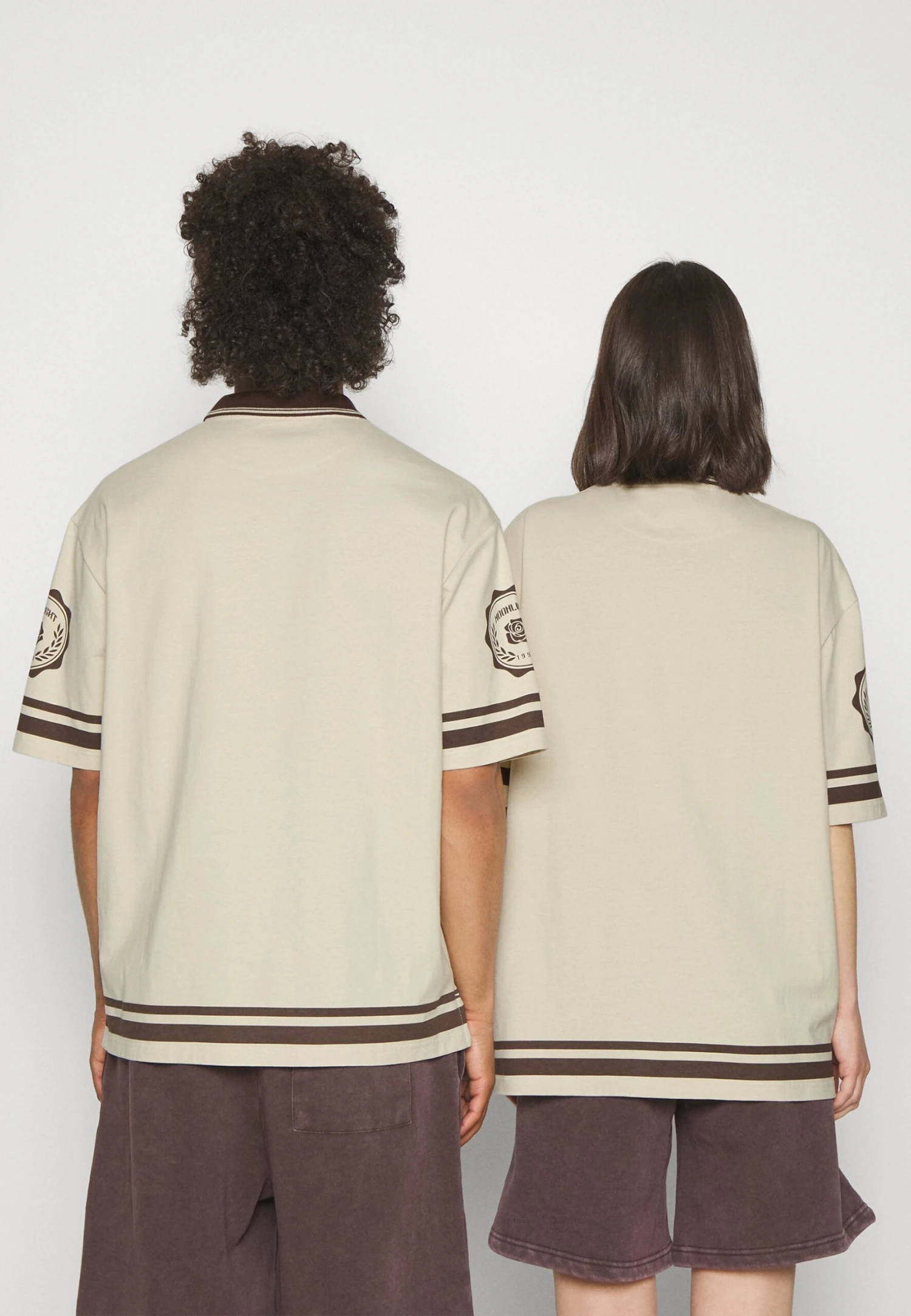 YOURTURN Unisex - Poloshirt - Off-White - Afbeelding 3