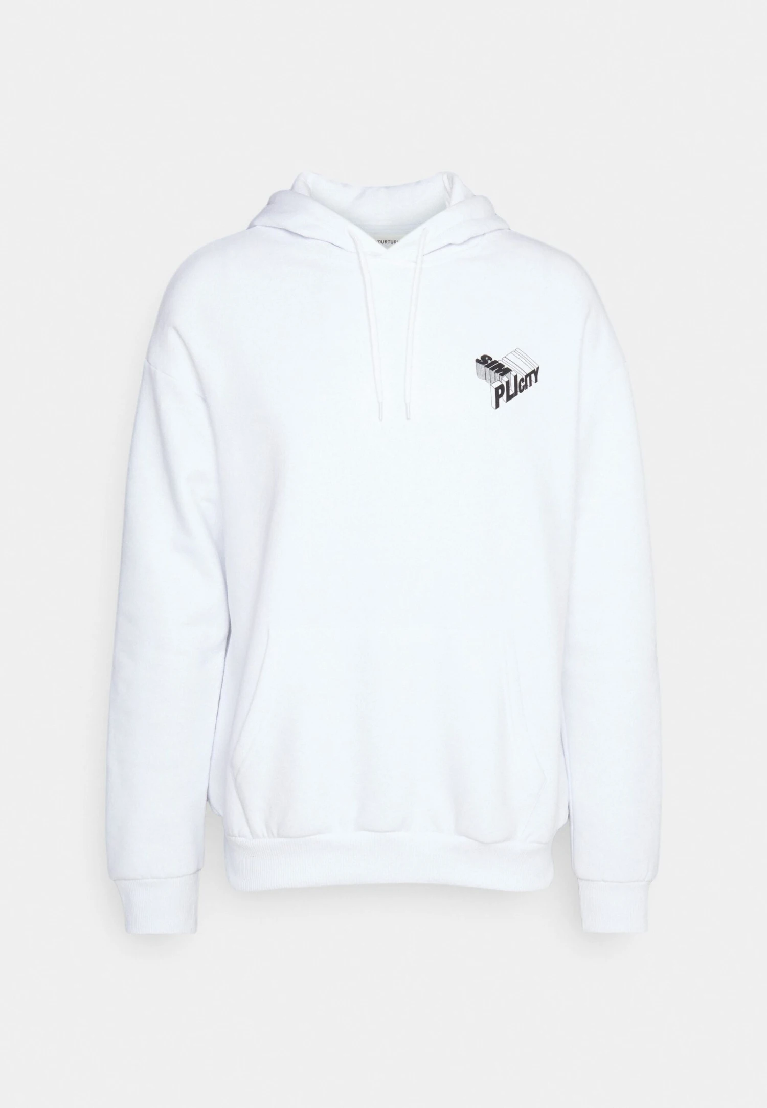 YOURTURN Letters - Hoodie - White - Afbeelding 6
