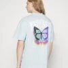 YOURTURN Unisex - T-Shirt Print - Light Blue