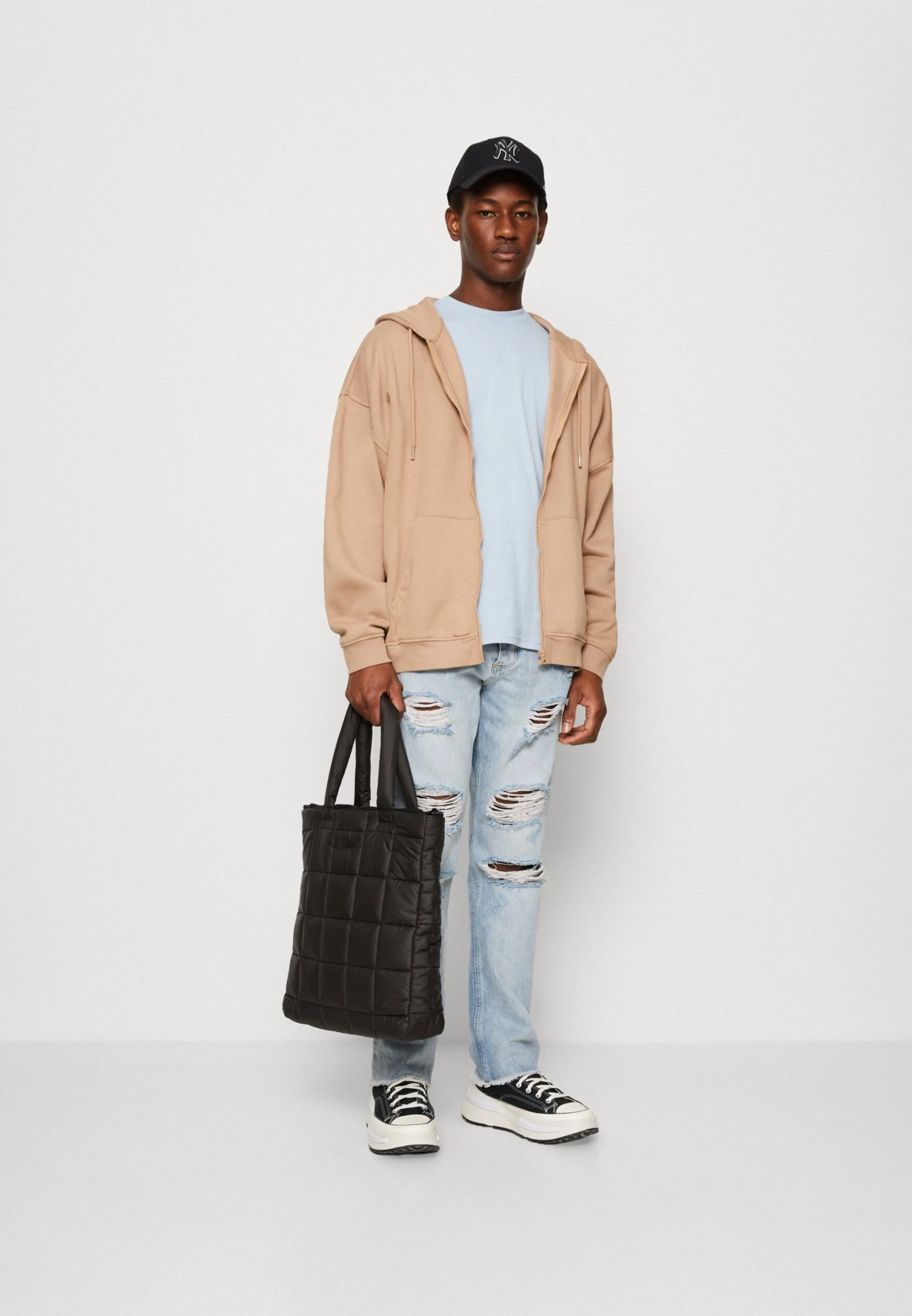 YOURTURN Unisex - T-Shirt Print - Light Blue - Afbeelding 2