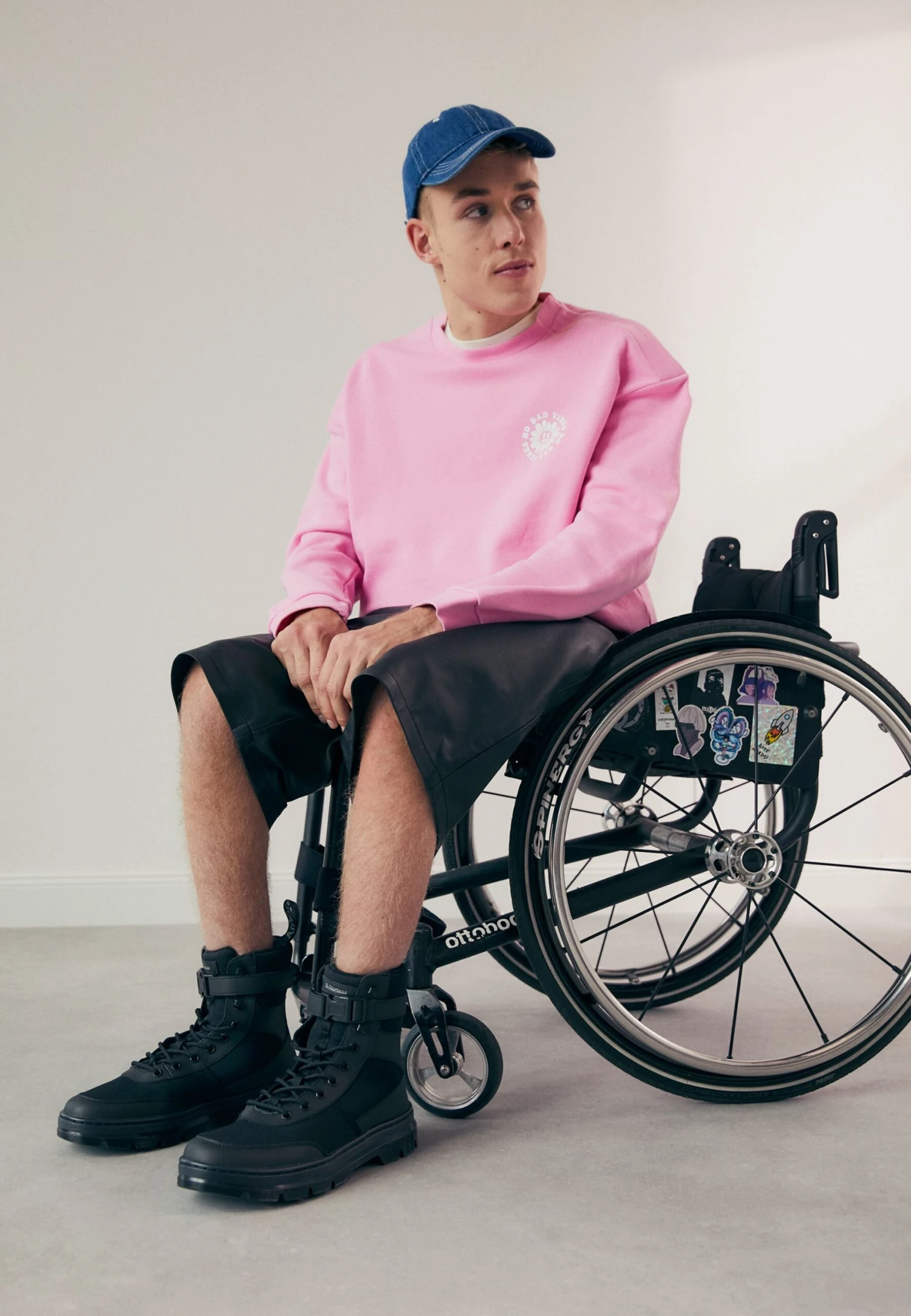 YOURTURN Unisex - Sweater - Pink - Afbeelding 2