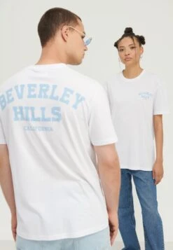 YOURTURN Unisex - T-Shirt Print - White