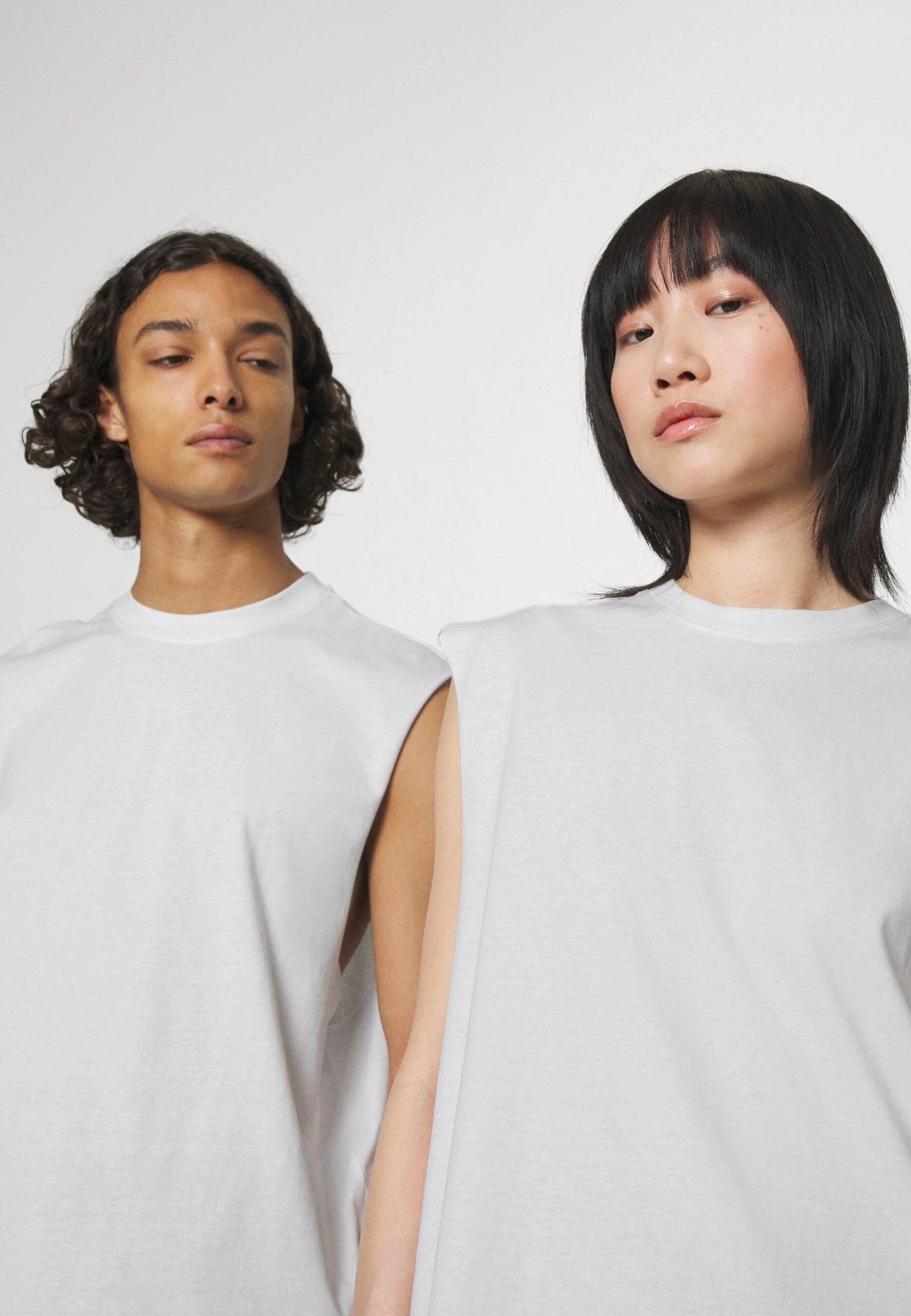 YOURTURN Unisex 2 Pack - Top - White, Black - Afbeelding 6