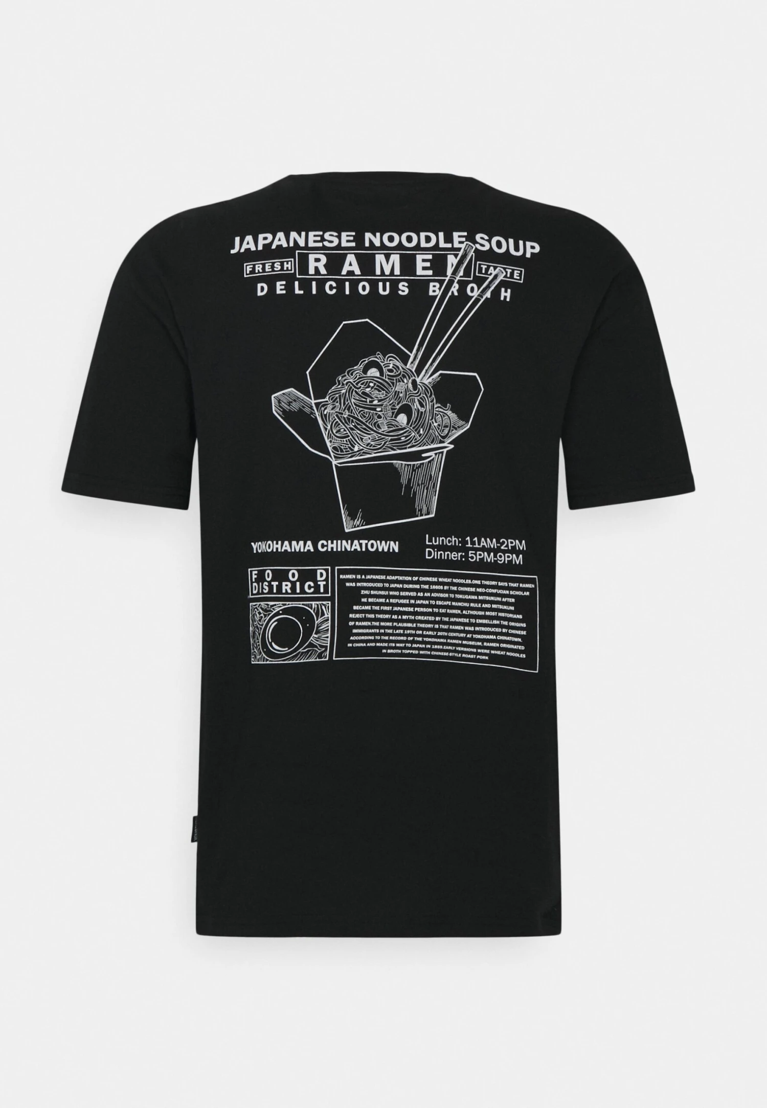 YOURTURN Graphic T-Shirt Unisex - T-Shirt Print - Black - Afbeelding 2