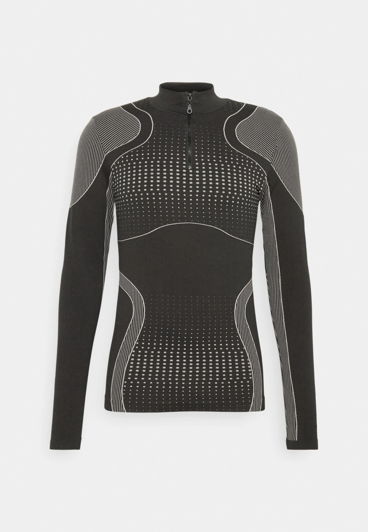 YOURTURN Jaquard Sports Unisex - Longsleeve - Black - Afbeelding 5