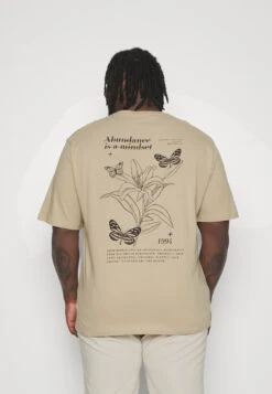 YOURTURN Unisex - T-Shirt Print - Beige