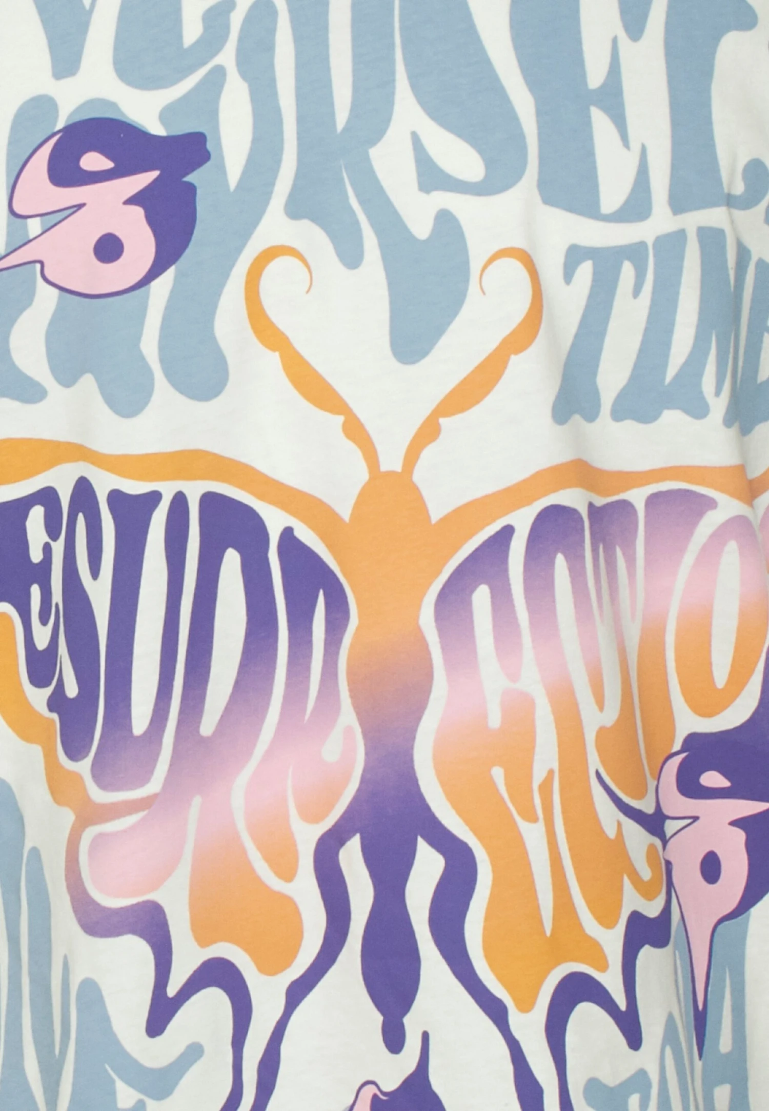 YOURTURN Unisex - T-Shirt Print - Off-White - Afbeelding 3