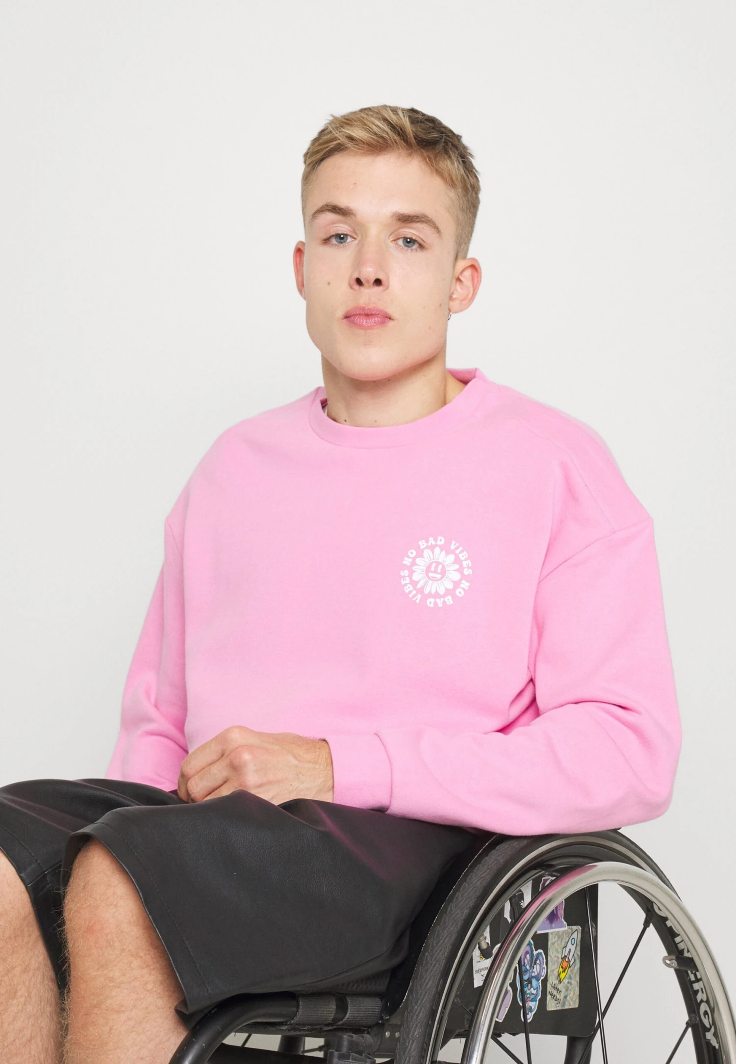 YOURTURN Unisex - Sweater - Pink - Afbeelding 3