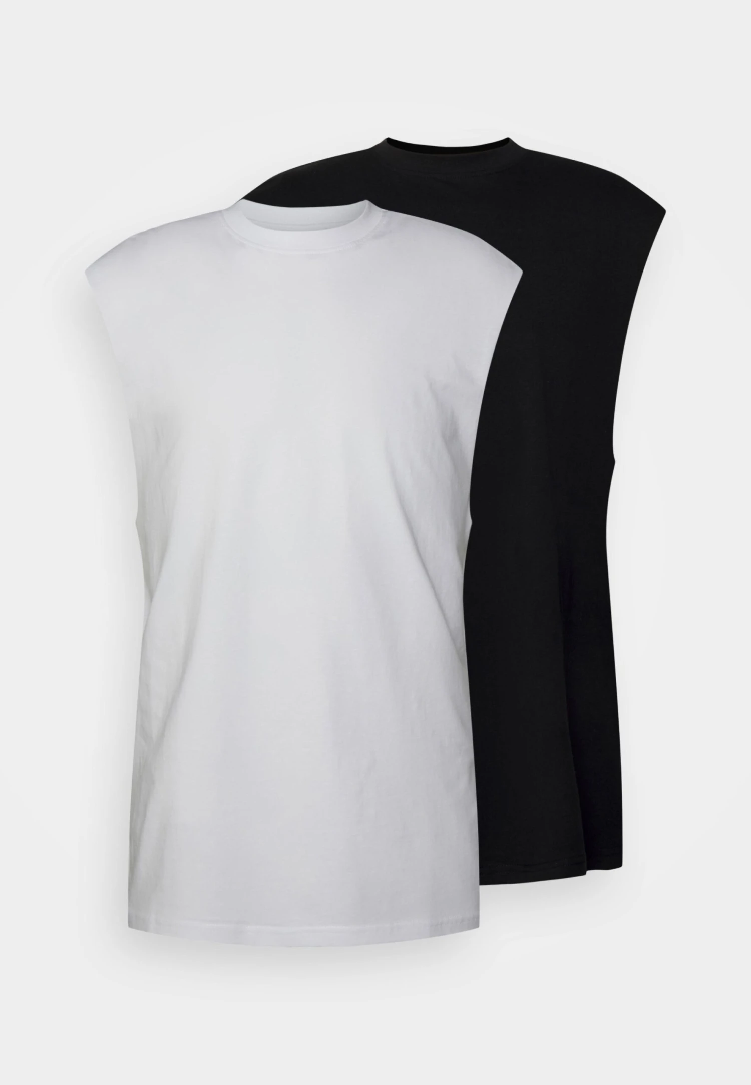 YOURTURN Unisex 2 Pack - Top - White, Black - Afbeelding 7