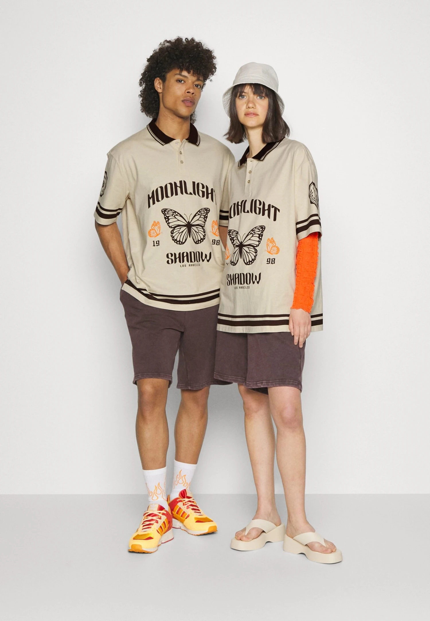 YOURTURN Unisex - Poloshirt - Off-White - Afbeelding 2