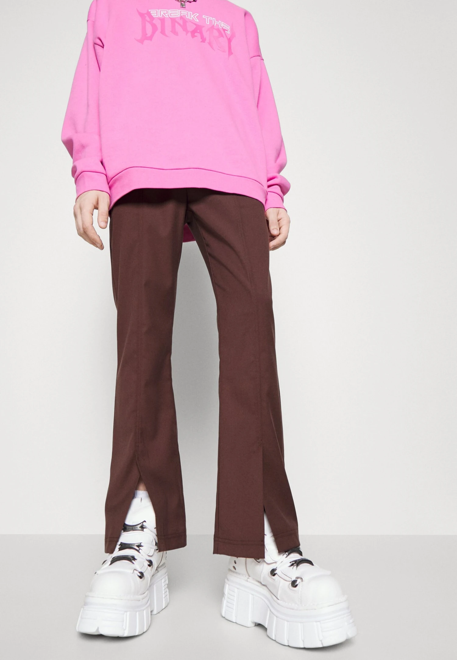 Phluid Project X Yourturn Unisex - Broek - Brown - Afbeelding 4