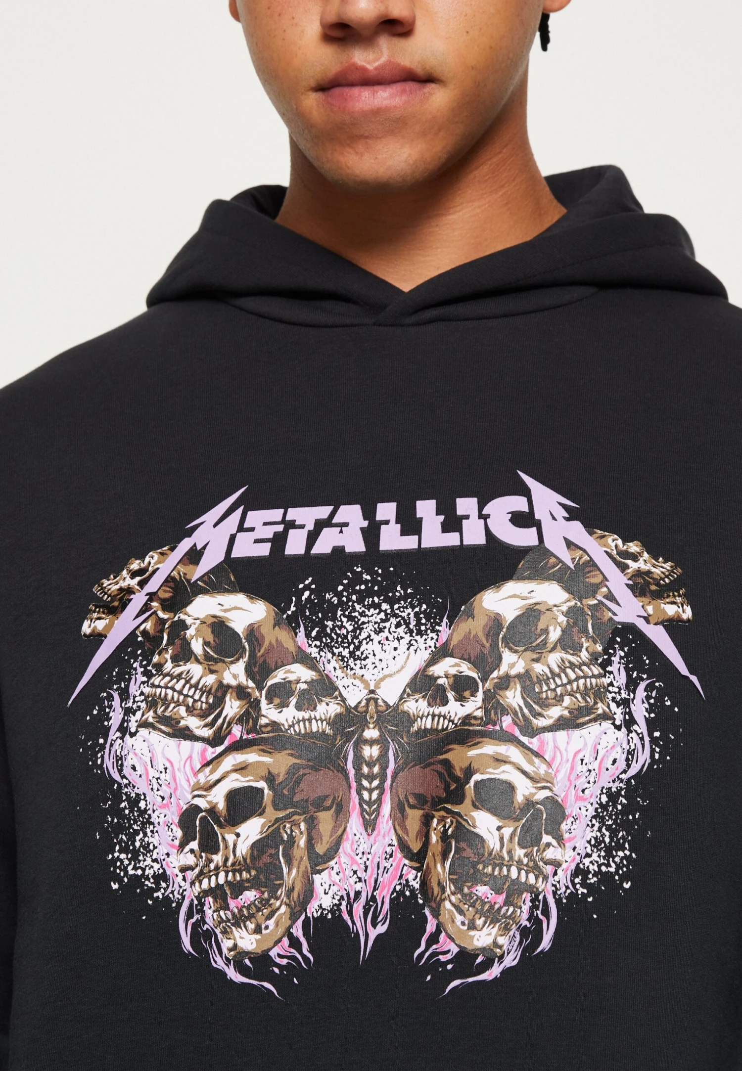 YOURTURN Metallica Unisex - Hoodie - Black - Afbeelding 6