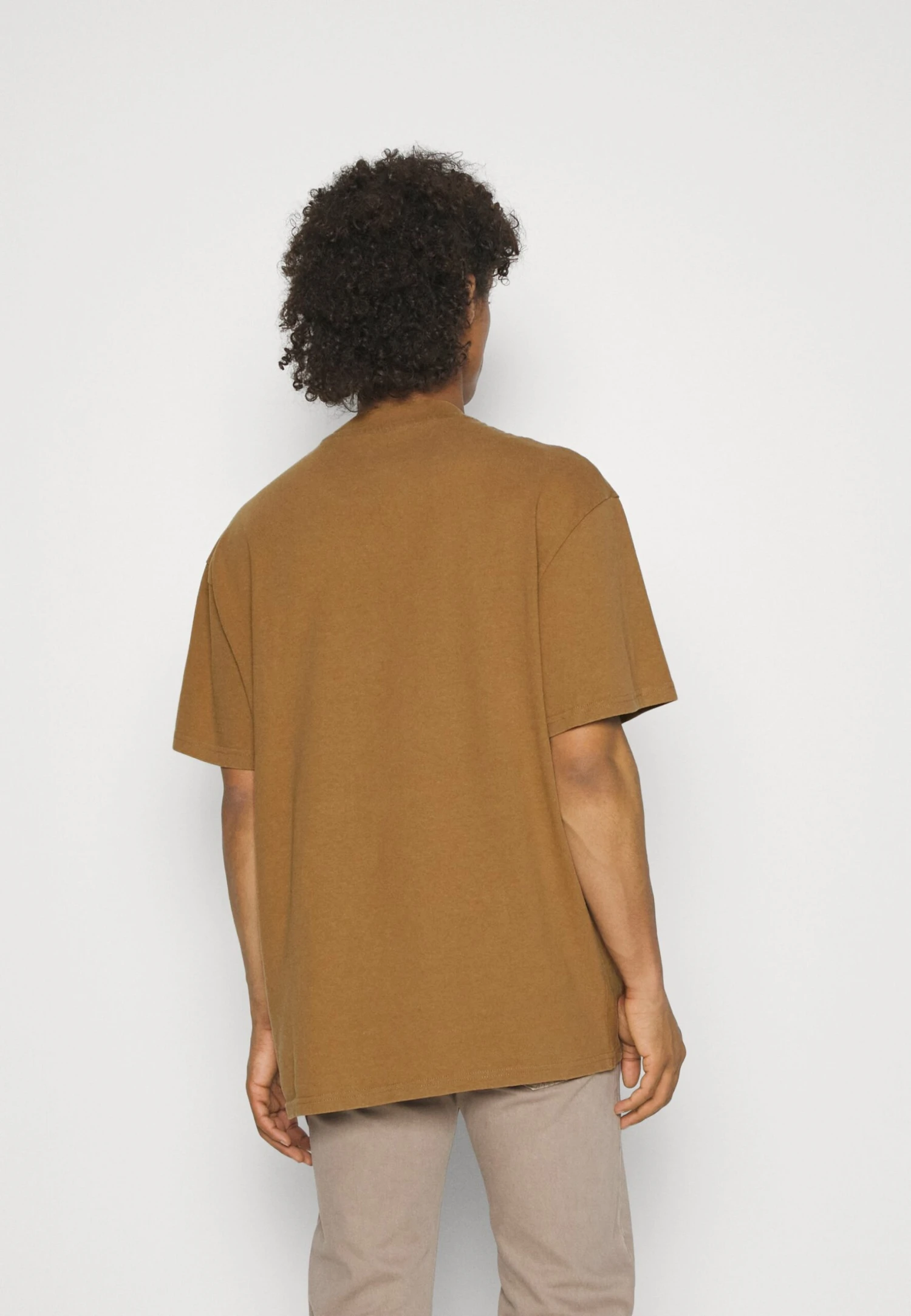 YOURTURN Unisex - T-Shirt Basic - Beige - Afbeelding 3