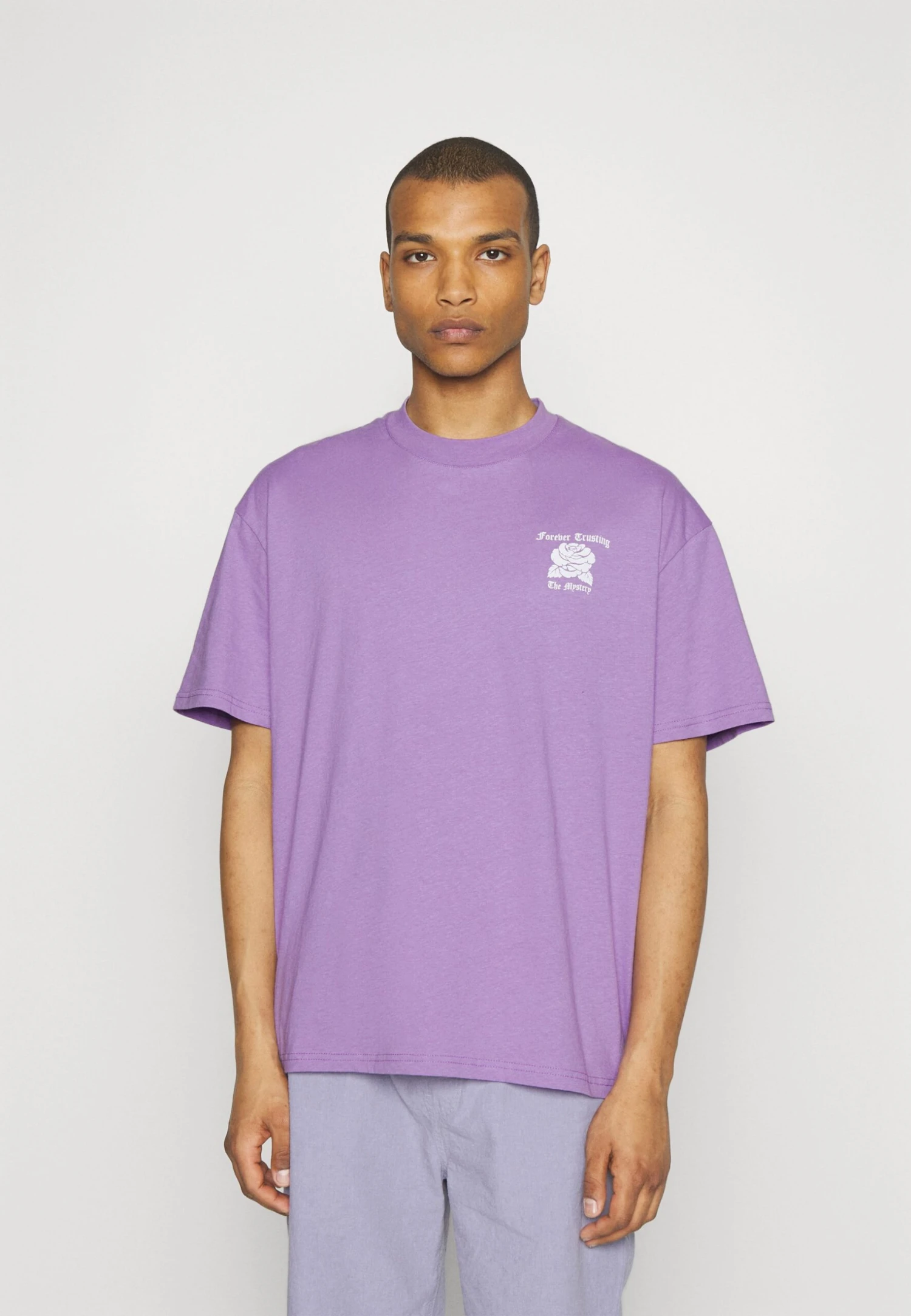 YOURTURN Unisex - T-Shirt Print - Lilac