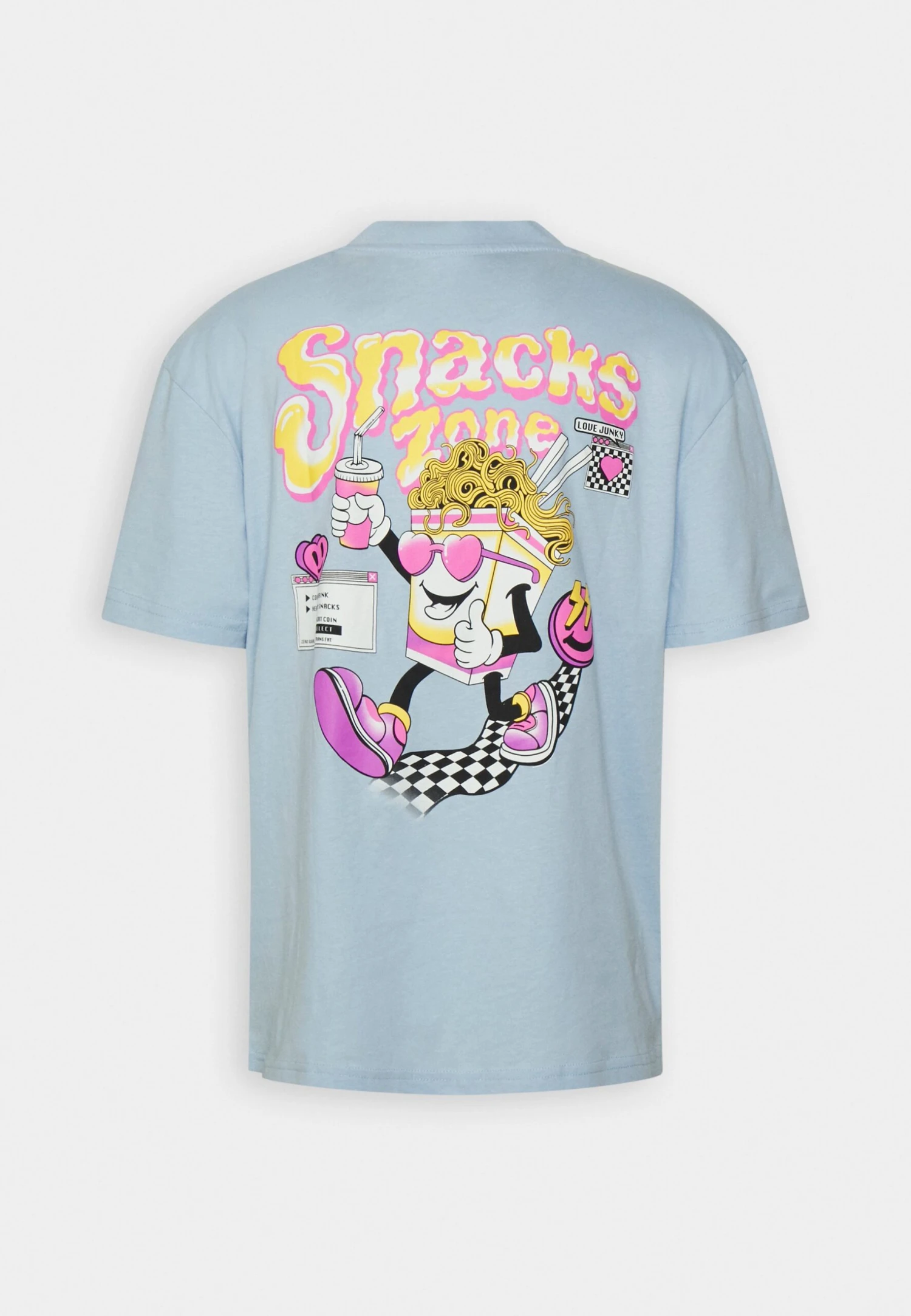 YOURTURN Unisex - T-Shirt Print - Blue - Afbeelding 6